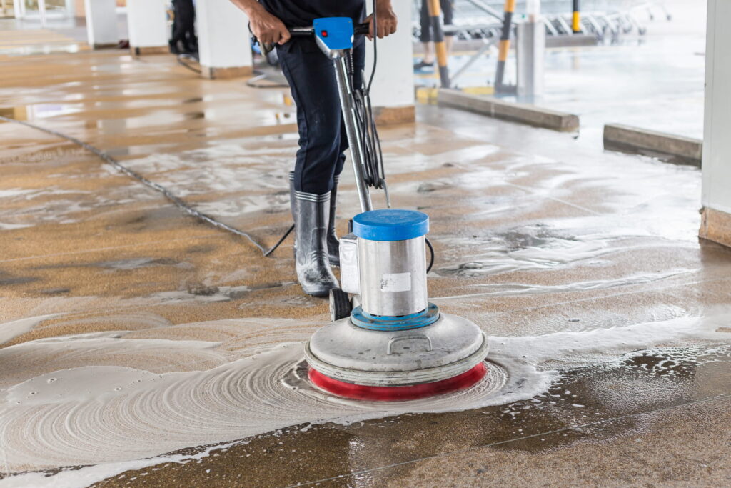 Pressure Washing provides detailed surface cleaning