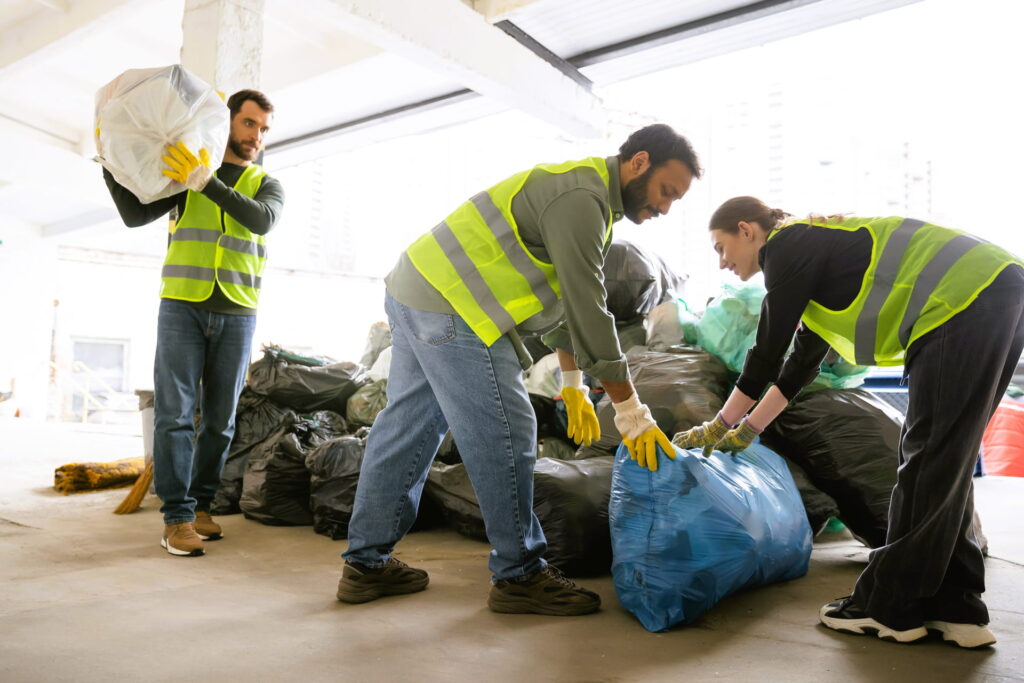 Crew doing junk removal in Slidell