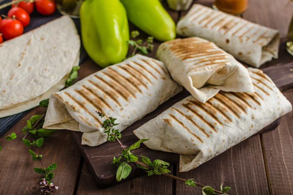 Mexican Food Burritos